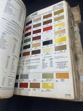 1977 Dodge Dart Charger Aspen Monaco Color Paint Chip Sheet Only Ditzler PPG 