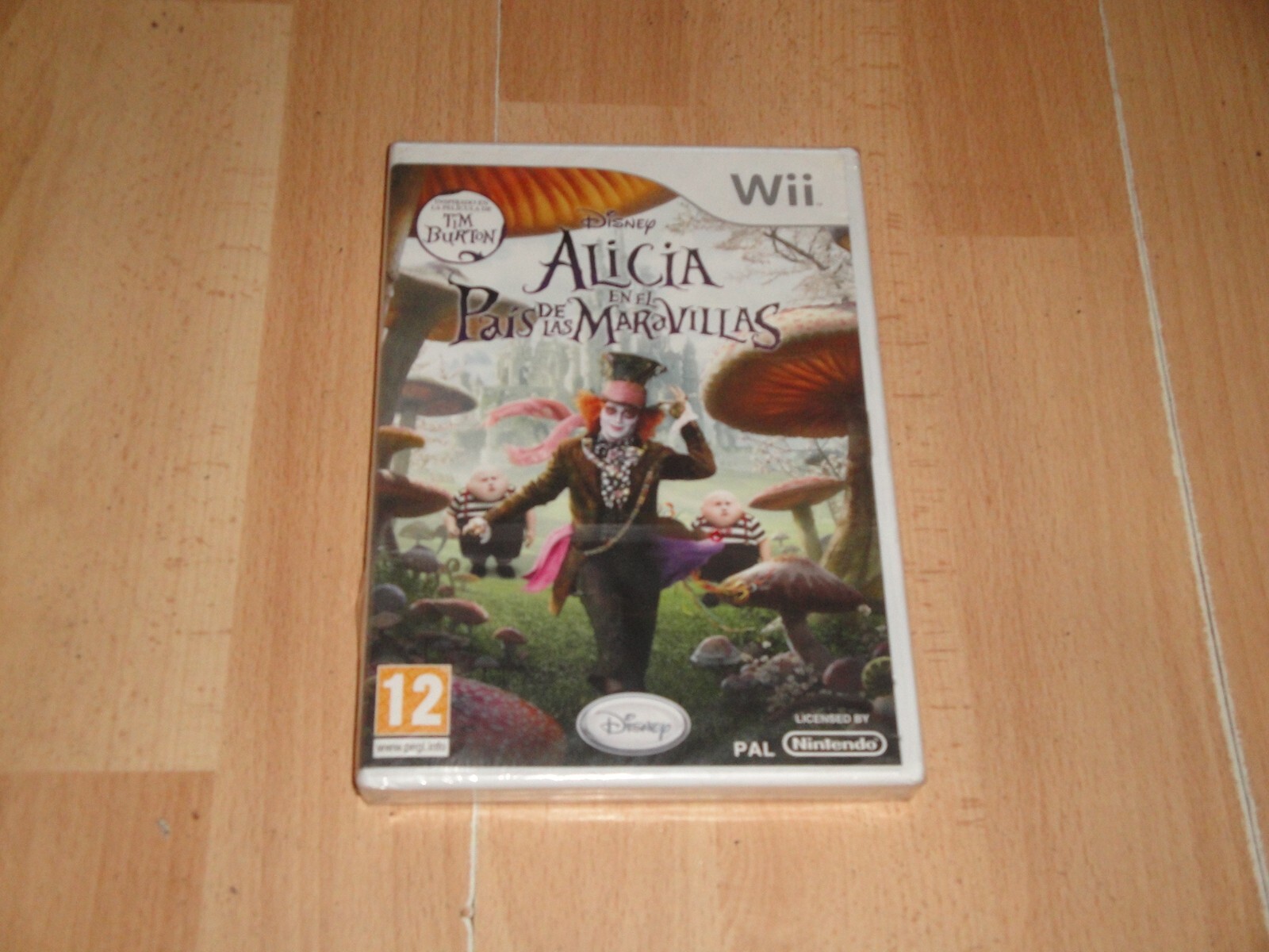 ALICIA EN EL PAIS DE LAS MARAVILLAS DISNEY PARA LA NINTENDO Wii NUEVO PRECINTADO