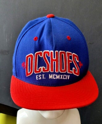 DC Shoes Flatbill Hat Snapback SPECIAL SAMPLE PRE-RELEASE CAP Advertising 