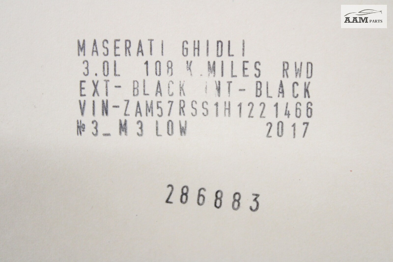 2014-2021 MASERATI GHIBLI M157 RWD POWER STEERING OIL COOLER & BRACKET OEM