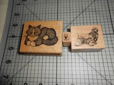 Rubber Stamps Pets Cats Dog