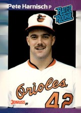 1989 Donruss #44a Pete Harnisch