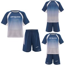 Kids Boys Tracksuits Basketball Football 2 Piece Quick Dry T-shirts with Shorts
