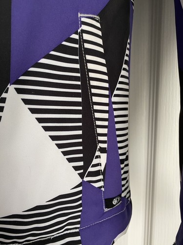 Empyre Black and White Graphic Print Ski Snowboard Jacket in Women's Small - Picture 3 of 9