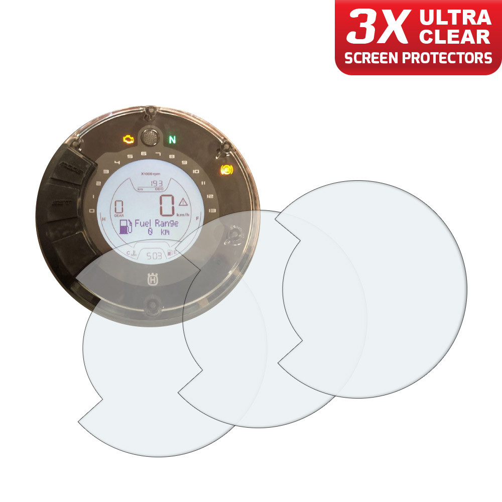 Pellicola Protettiva Per Display Husqvarna Vitpilen/Svartpilen 401/701 - 2 Pellicole Ultra Clear