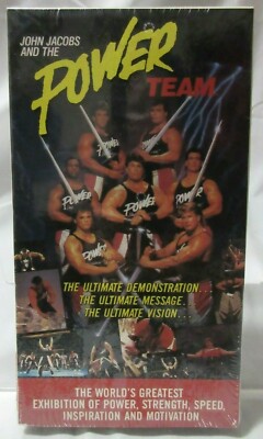 JOHN JACOBS AND THE POWER TEAM VHS NEW (1990 FRONTLINE) | eBay