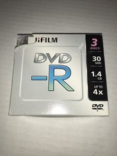 3-disc pack - JVC DVD-R for Camcorder 30 min 1.4 GB Single Sided VD-W14DU 