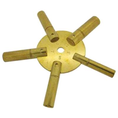 Clé de remontage d'horloge, clé d'horloge Murale 10pcs pour horlogers