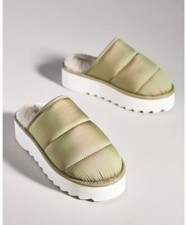 Anthropologie Maeve Puffy Platform Slippers Size L 10-11