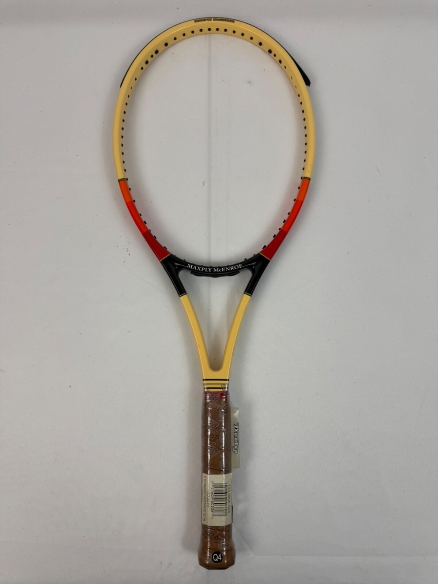 ダンロップ　MAXPLY McENOE Vintage 80s DUNLOP Maxply McEnroe 4 1/2 Racket England - WARPED | eBay