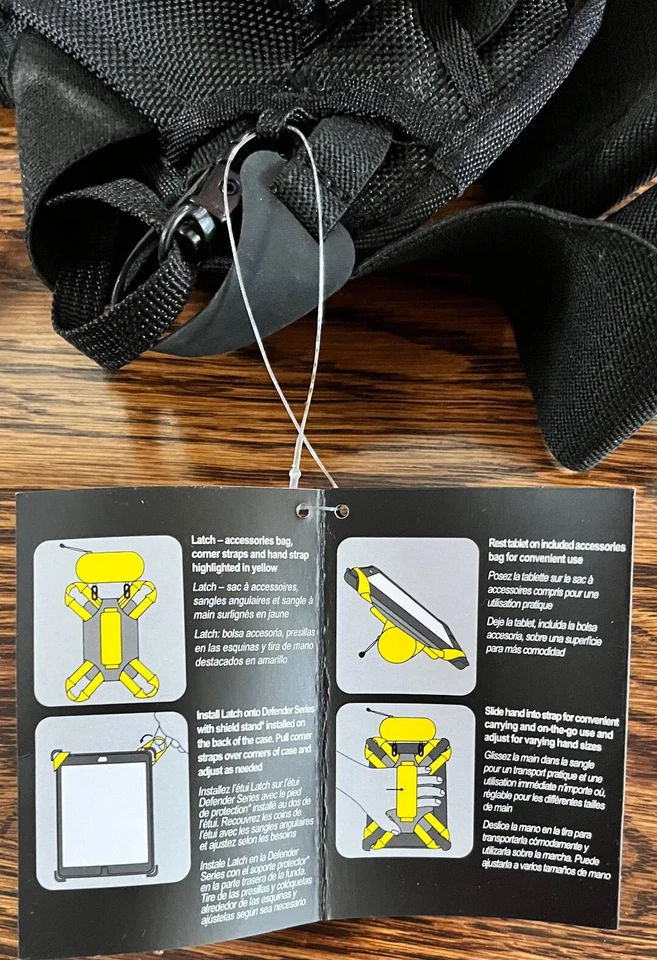 Otterbox UtilitySeries The Latch ll Negro para iPad - Nuevo con etiqueta Foto 2 de 3