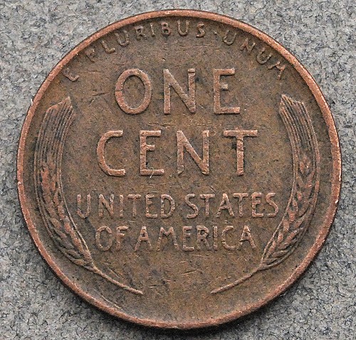 1952-D Lincoln Wheat Cent Penny Coin - Not Cleaned - Double Mint Mark - 3.11 g - Picture 2 of 2