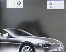 BMW 6er 645Ci convertible E64 brochure brochure from 2/2003, 32 pages stickers