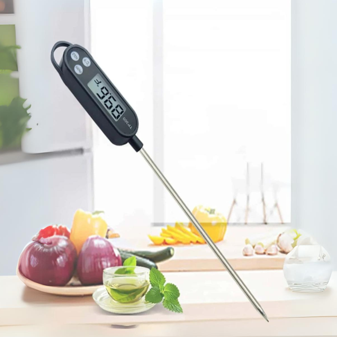 Meat Thermometer Digital Instant Read Food Thermometer Waterproof High Quality-image