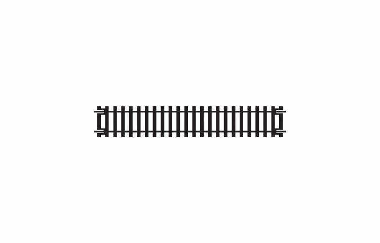 Hornby R600 straight track section
