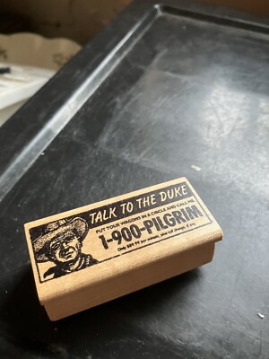 Talk To The Duke Stempel