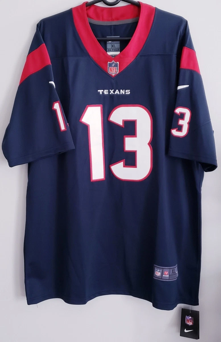 Nike Houston Texans No13 Brandin Cooks Navy Blue Team Color Men's Stitched NFL 100th Season Vapor Untouchable Limited Jersey