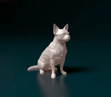 Chihuahua Pincher Dog Scale Model Miniature Railroad Model Scale Dollhouse