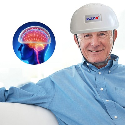 1070nm 280Diodes Brain Stimulation Therapy NIR Light Helmet for Parkinson Stroke