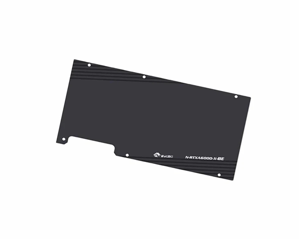 Bloque de agua y placa posterior Bykski Metal/POM GPU para LEADTEK RTXA5000 Foto 3 de 4