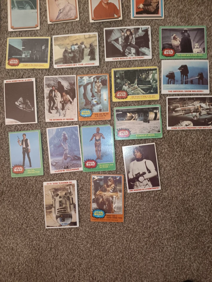 редкие звездные войны, ангелы Чарли, Элвис, коллекционные карты в хорошем состоянии  - Изображение 2 из 4