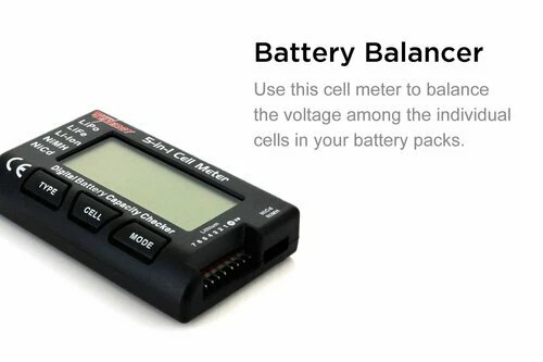 Tenergy 5-in-1 Intelligent Cell Meter Battery Capacity Checker Servo PPM Tester - Image 3 of 4