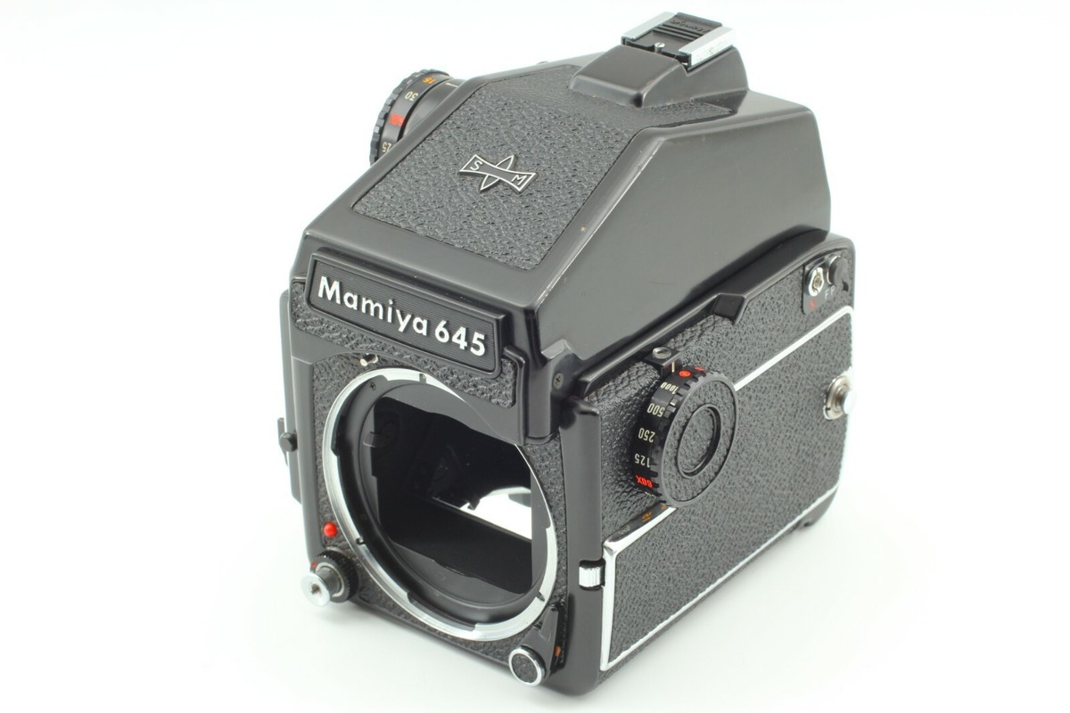 NEAR MINT] Mamiya M645 1000S w/ 55mm Lens, PD Finder