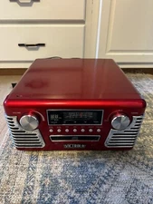 Victrola 50's Retro Bluetooth Record Player & Multimedia Center