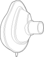 Pari 44f7247 Adult Mask For Vortex Spacer Chamber Pari 44f7247 Adult Mask For Vortex Spacer Chamber