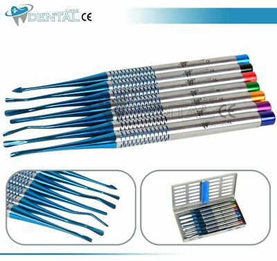 Dental PDL Elevator Proximators Luxating Root EXTRACTING With Free Tray CE NEW