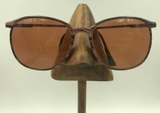 Vintage Marchon Ellesse Ultra-1000 107 Purple Oval Sunglasses Japan FRAMES ONLY