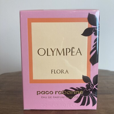 Paco Rabanne OLYMPEA FLORA Eau de PARFUM INTENSE 1fl oz/30ml NEW & SEALED