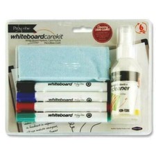 Whiteboard Dry Wipe Markers With Microfiber Cloth Painting Board Cleaner Liquid