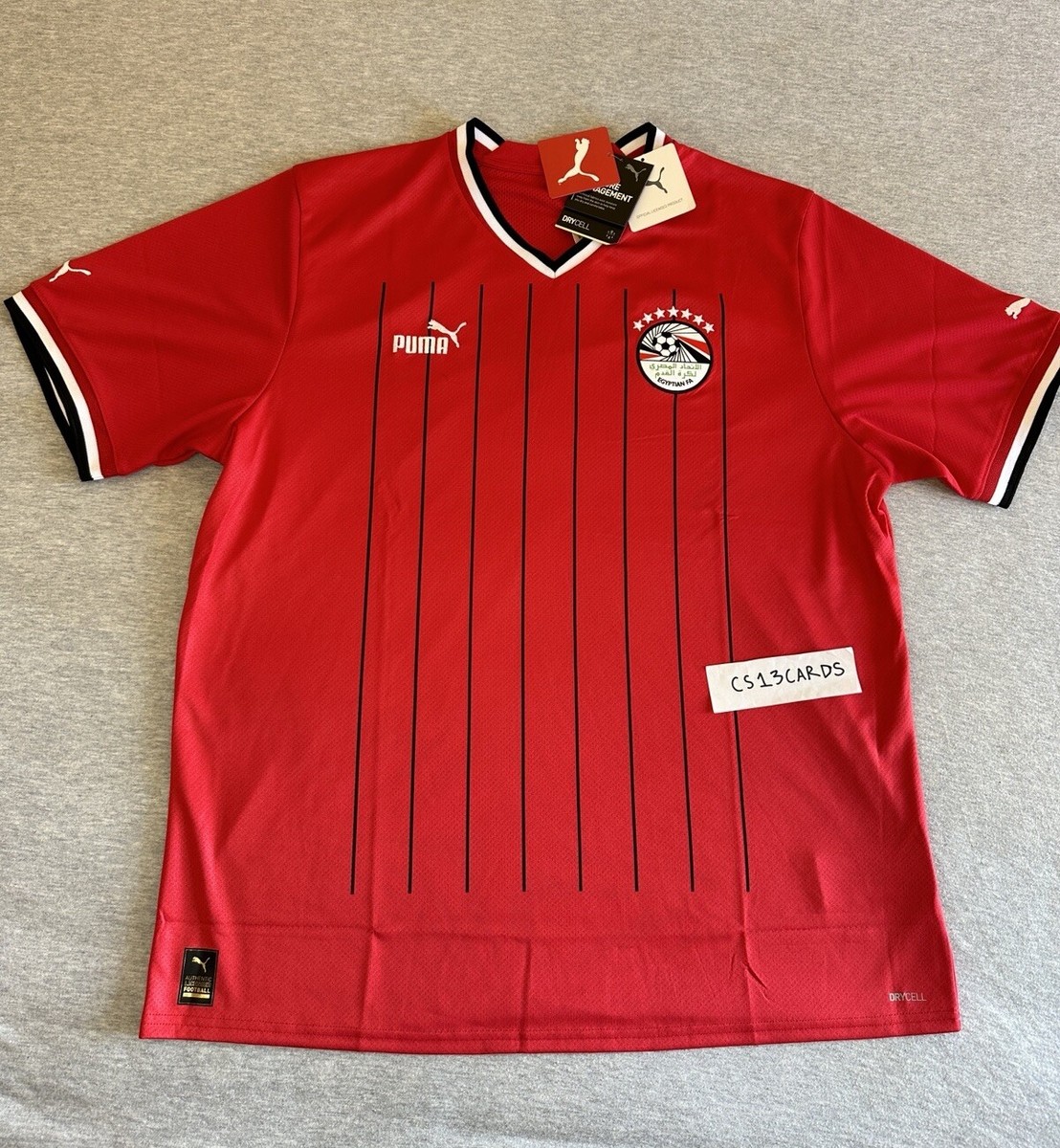 Puma Egypt National Football Team Official Jersey Red Size XL NWT