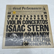 CBS 1981 GREAT PERFORMANCES #11 Mendelssohn Tchaikovsky STERN Concertos  EX+/VG+