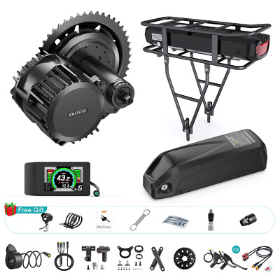 48V1000W Bafang Mid Drive Motor Kits 68-120mm BBS-HD BBS03 DIY