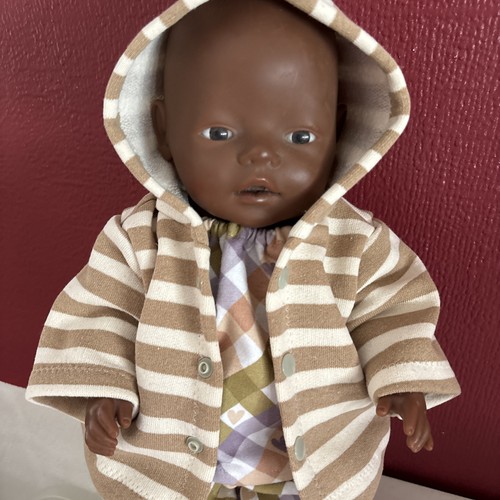 puppenkleidung 43 cm Sweatshirtjacke - Bild 7 von 8