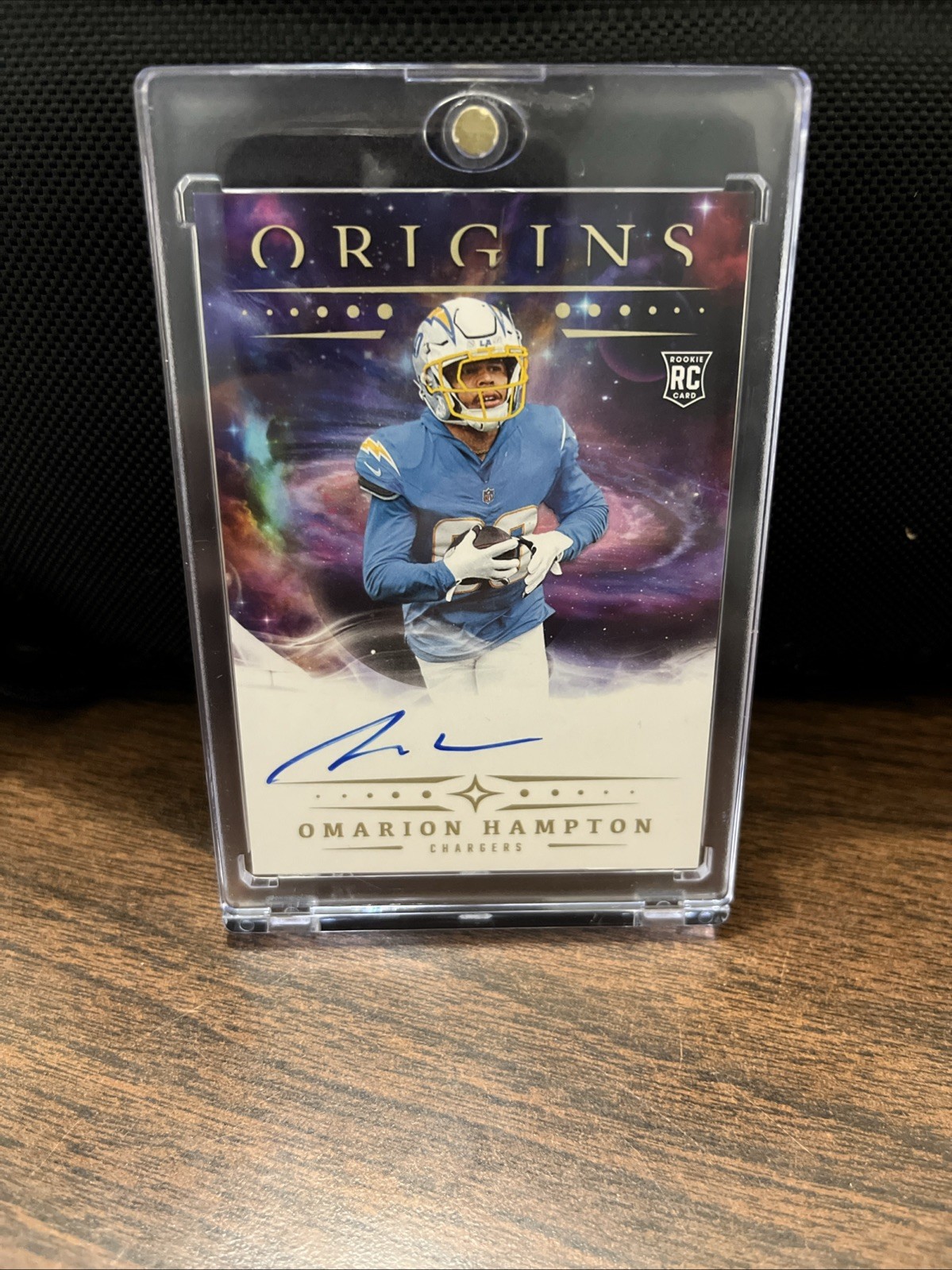 2025 Panini Origins - Rookie Autographs Omarion Hampton #RA-OHA (AU, RC)