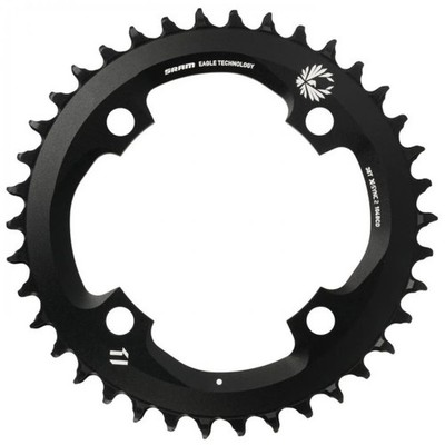 SRAM Kettenblatt X-Sync Eagle 32T 0 mm Direct Mount schwarz - präziser Antrie...