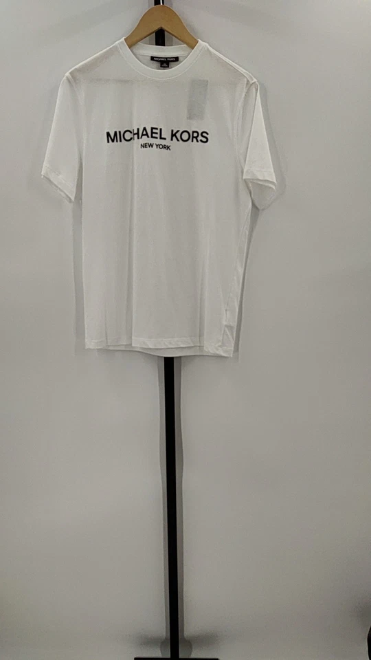 Michael Kors White Sleeved Top XS