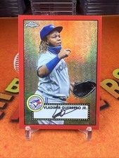 2021 Topps Chrome 1952 Redux Vladimir Guerrero Jr Red Refractor /70
