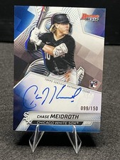 2025 Bowman’s Best - Chase Meidroth Rookie Auto White Sox 099/150
