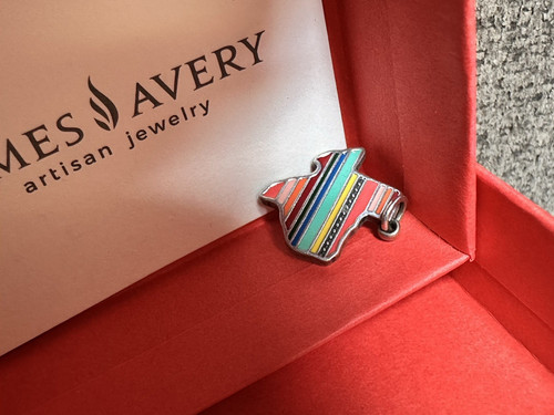 James Avery Enamel Texas Serape Charm