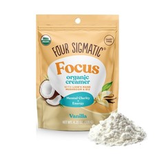 Four Sigmatic Focus Vanilla Coffee Creamer | Organic 4.23 Ounce (Pack of 1)