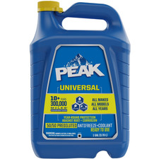 Peak Universal 5050 Prediluted Antifreeze Coolant For All Vehicles 1 Gal Peak Universal 5050 Prediluted Antifreeze Coolant For All Vehicles 1 Gal
