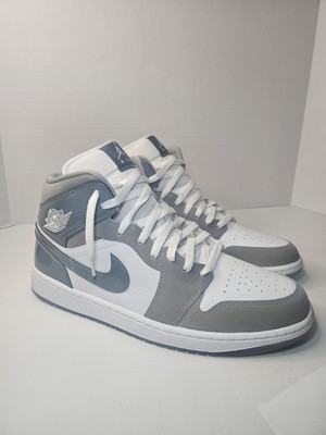 Size 12 - Air Jordan 1 SE Mid Patent Cool Grey