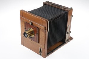 Chambre Photographique De Studio époque Collodion - Format 13x18cm