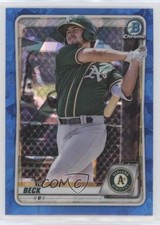 2020 Bowman Chrome Sapphire Edition Austin Beck #BCP-16 uk2