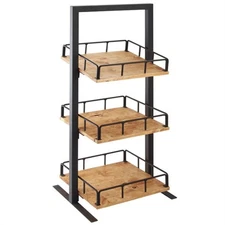 Cal-Mil 3494-3-99 Madera Three Tier Merchandiser - 12" x 12" x 31" WS-2113494399