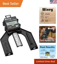 Mini Digital Height Gauge – Durable Easy-Read Digital Depth Gauge – Precise A...